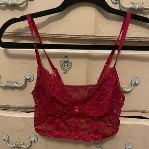 SHEIN Scarlet Lace Bralette